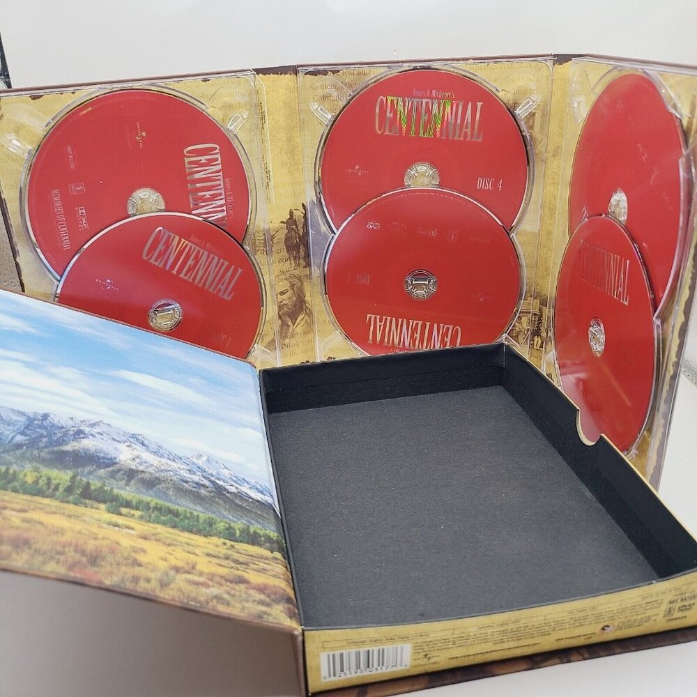 James A. Michener's Centennial: The Complete Series DVD 6-Disc Set Box Set - Picture 2 of 5